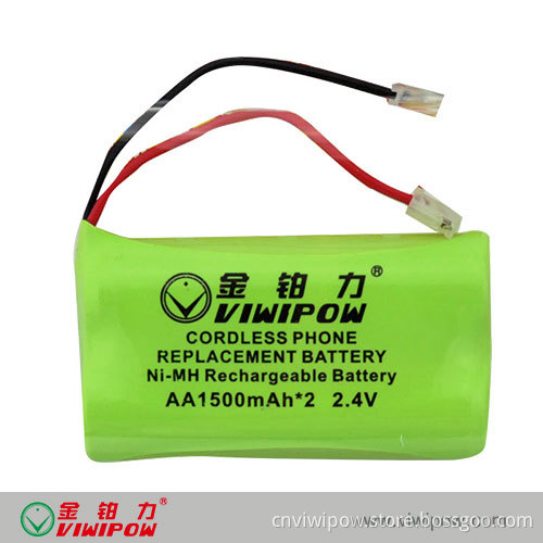 Newly Design Rechargeable Cordless Telephone Ni-MH Battery Pack (VIP-AA1500)